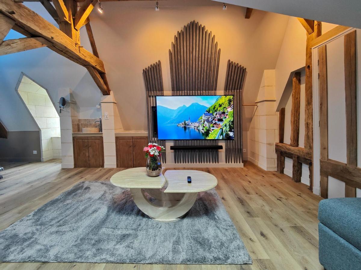 Bed and Breakfast Le Bas Chitray Menil Екстер'єр фото