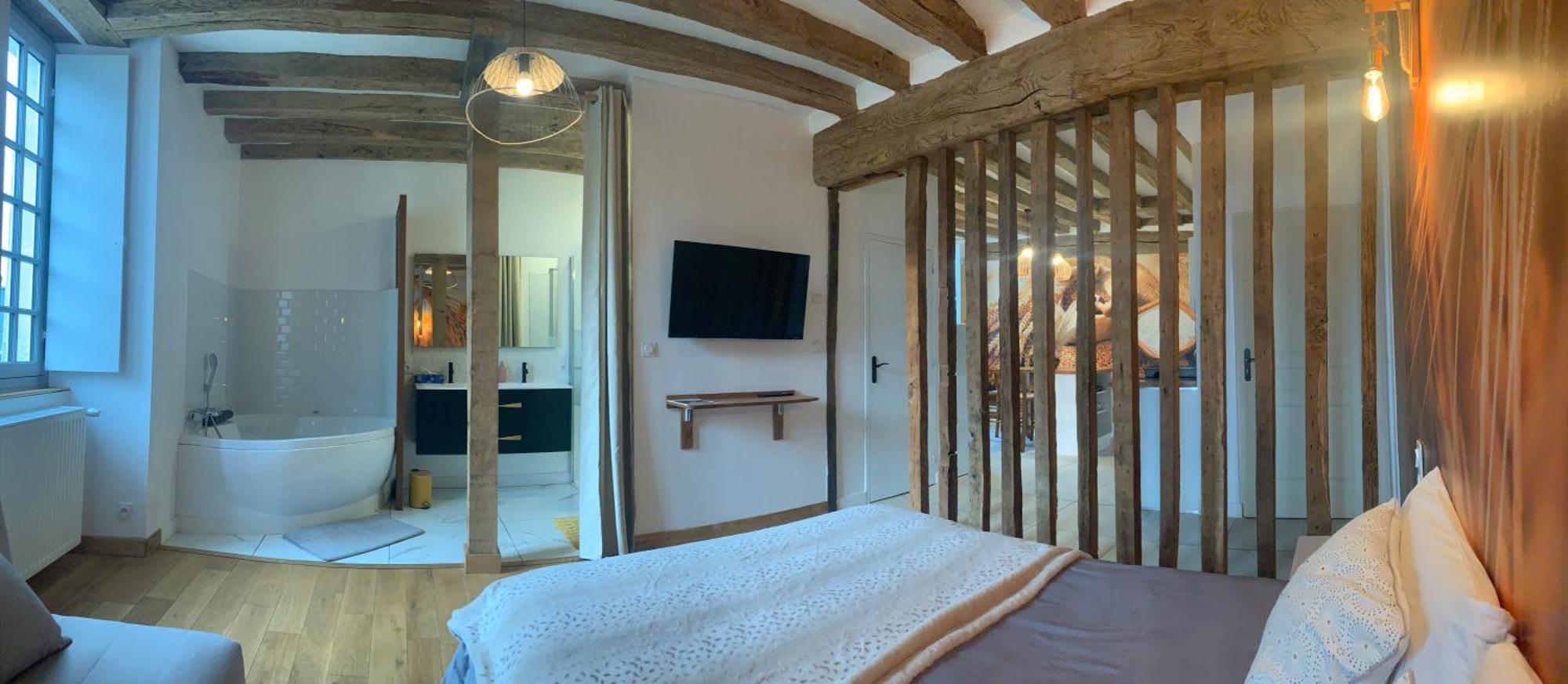 Bed and Breakfast Le Bas Chitray Menil Екстер'єр фото