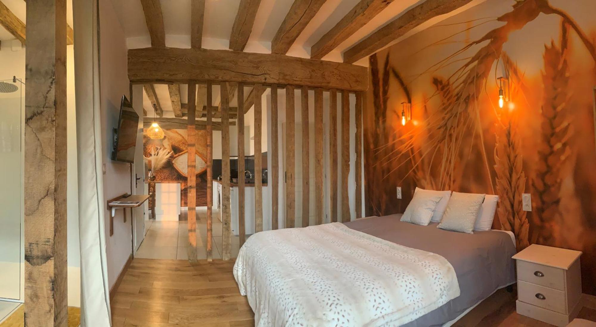 Bed and Breakfast Le Bas Chitray Menil Екстер'єр фото