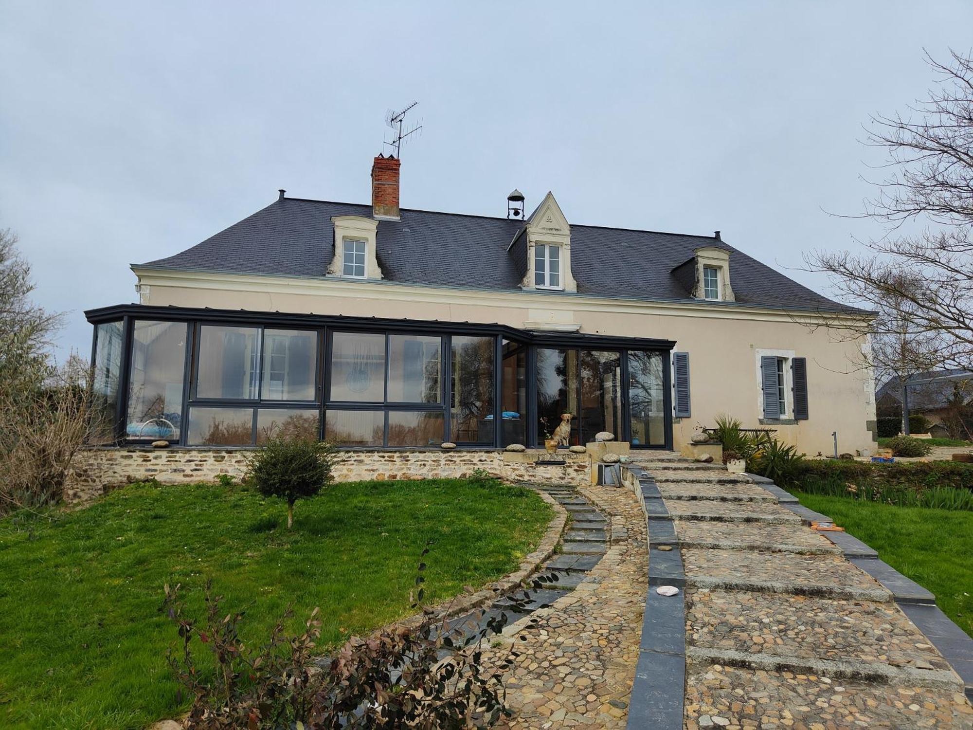 Bed and Breakfast Le Bas Chitray Menil Екстер'єр фото