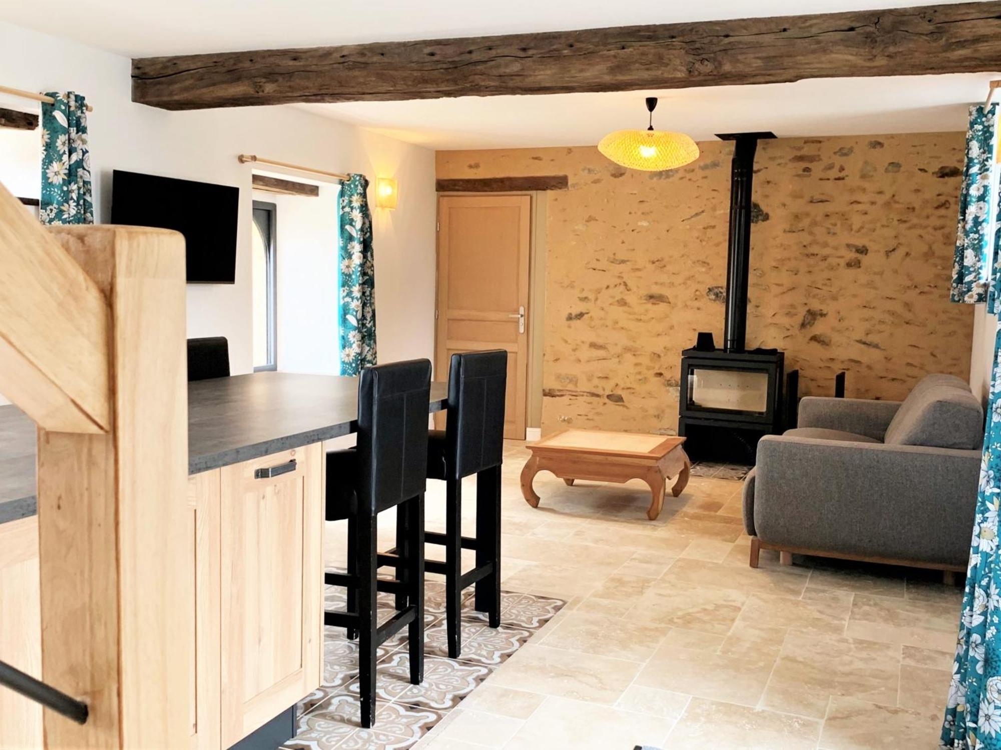 Bed and Breakfast Le Bas Chitray Menil Екстер'єр фото