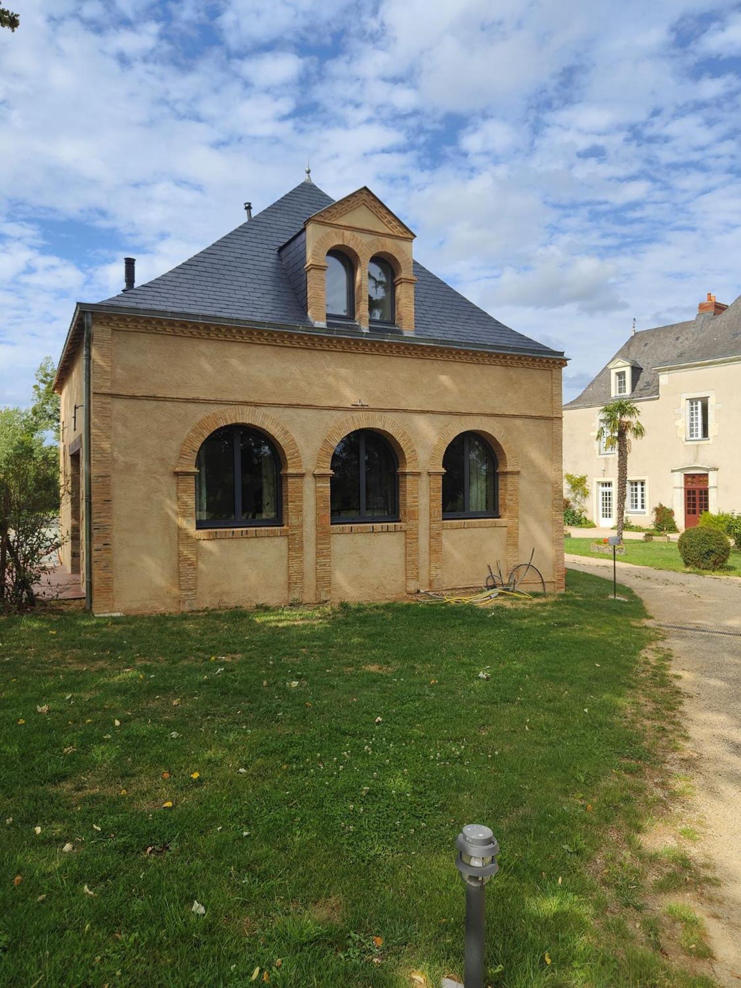 Bed and Breakfast Le Bas Chitray Menil Екстер'єр фото