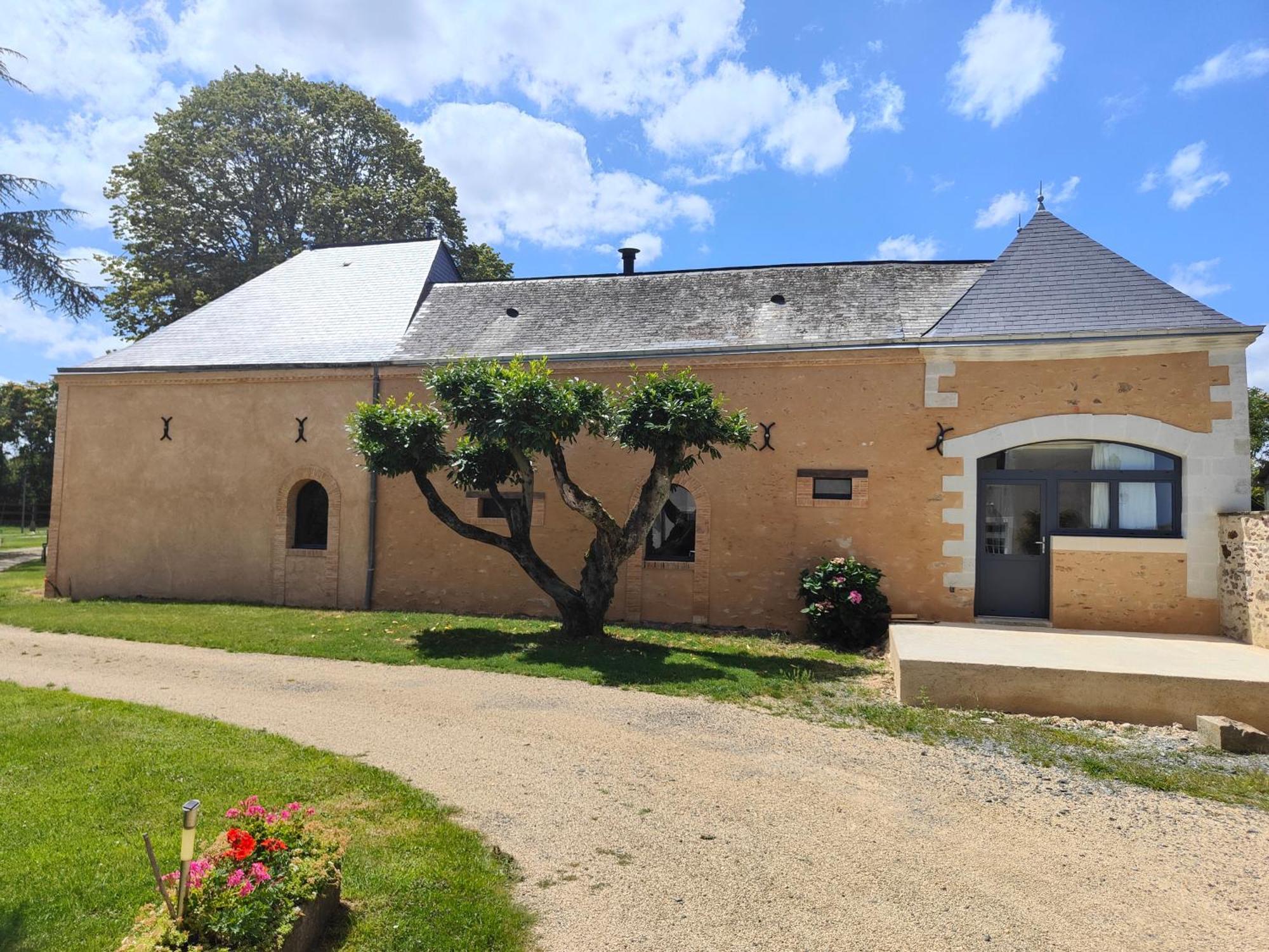 Bed and Breakfast Le Bas Chitray Menil Екстер'єр фото
